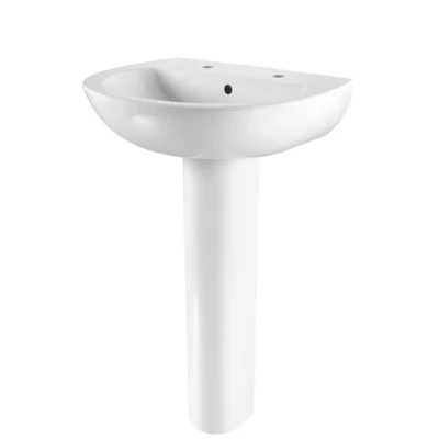 Image of Iflo Cascada Basin 550 X 450mm 2 Tap Hole