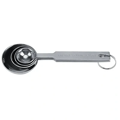 Image of Stainless Steel Measuring Spoons,Measuring Spoon is Used to Measure Dry and Liquid Ingredients