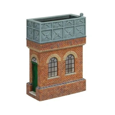 Image of Hornby R7405 OO Gauge Small Water Tower Model Railway Accessories, Miniature Diorama Scenery for Train Sets Lifelike Building Scale 1:76