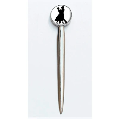 Image of Ballroom Dancing Design On A Lovely Polished Letter Opener Ideal Gift Comes Boxed N13