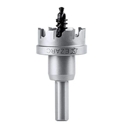 Image of EZARC Tungsten Carbide Teeth Hole Saw (Hole Cutter) Heavy Duty for Stainless Steel, Industrial Grade 38mm