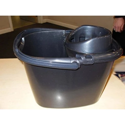 Image of TML 15L Litre Graphite Mop Bucket Fast Postage, Black, THW33 G