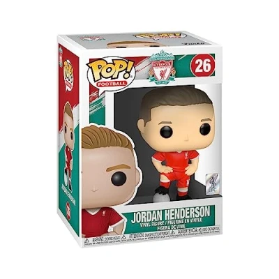 Image of Funko POP! Vinyl Football: Liverpool Jordan Henderson FC Collectable Figure Gift Idea Official Merchandise Toys for Kids &amp; Adults Sports Fans Model Collectors