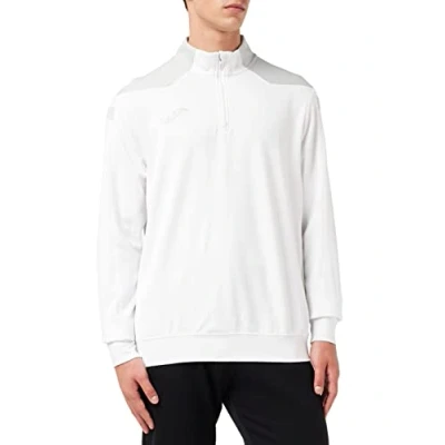 Image of Joma Championship VI Training Sweatshirt, Men&#039;s White grey