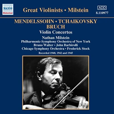 Image of MENDELSSOHN / TCHAIKOVSKY BRUCH: Violin Concertos