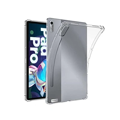 Image of QINOUK Clear Case for Lenovo Tab P11 Pro Gen 2 11.2 inch, [Airbag Protection] Ultra thin HD Clear, Soft TPU Shockproof Protective inch