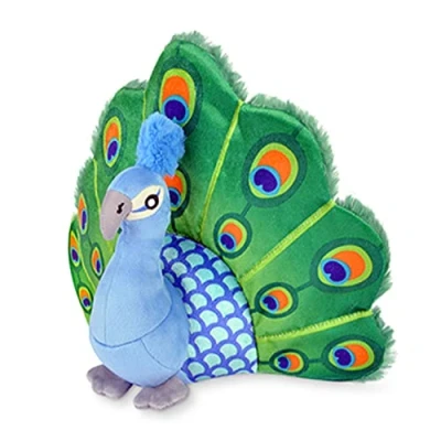 Image of P.L.A.Y. Pet Lifestyle and You Fetching Flock Collection PLÜSCH Spielzeug FÜR Hunde Pfau