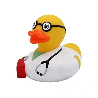 Image of Lilalu 8 x cm/50 g Collector and Baby Emergency Rubber Duck Bath Toy