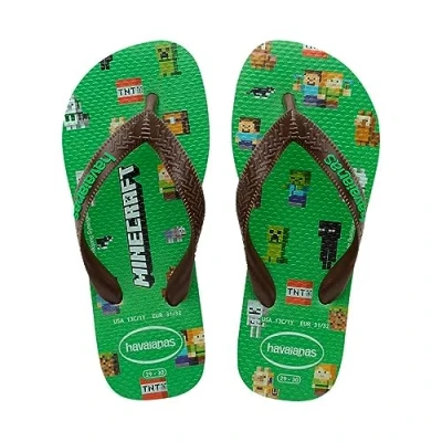 Image of Havaianas Unisex Adult Minecraft Flip Flop