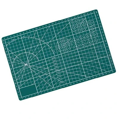 Image of A4 Cutting Mat Self Healing Board Craft Double Sided Grid PVC Quilting for Sewing, Crafting, Modelling, Scrapbooking
