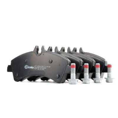 Image of 0044208120, 0054207420, 005420742028, 0064202220, 0064204520 Brake pad set BREMBO P 50 060 VOLKSWAGEN: Crafter 30 Platform/Chassis