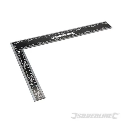 Image of Silverline Steel Framing Square 600 x 400mm