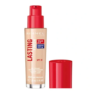 Image of Rimmel Lasting Finish 25 Hour Foundation 050 Fair Porcelain