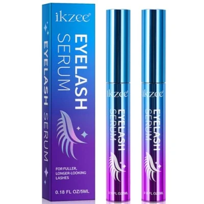 Image of 2 Pack Eyelash Growth Serum Lash for Growth, to Grow Lashes Women, Eye Boost Thicker, Fuller, and Longer Lashes, 5ml