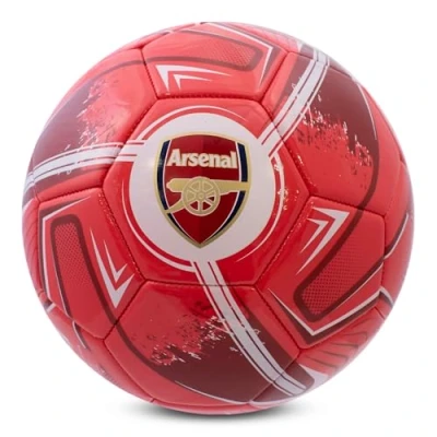 Image of Hy Pro Officially Licensed Arsenal F.C. Football Size 5, Turbine Design, Merchandise, The Gunners, Training, Match, Collectible For Kids and Adults