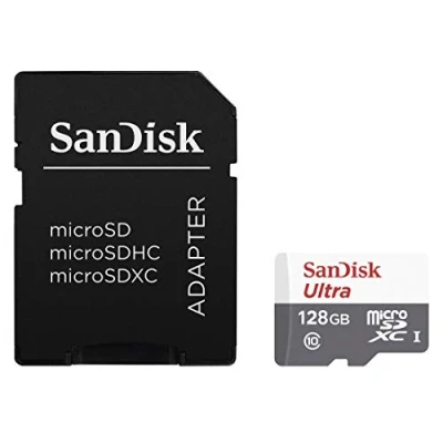 Image of SANDISK Ultra Android microSDXC+SDAd 128GB C10
