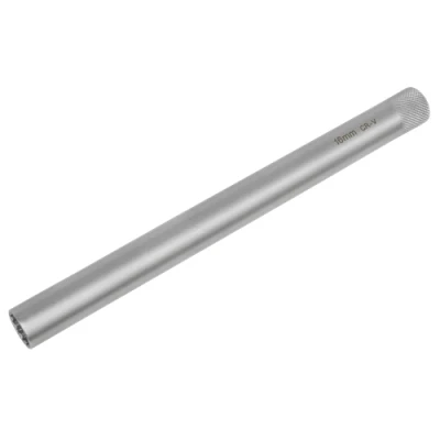 Image of Sealey Spark Plug Socket 16mm 3/8&quot;Sq 12 Point Magnetic Drive 250mm Long