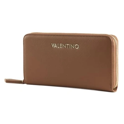 Image of Valentino Zero RE VPS7B3155 Zip Around Wallet; Colour: Cuoio, Leather, One Size, Casual