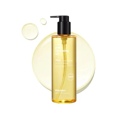 Image of Hanskin Pore Cleansing Oil, Gentle Blackhead Cleanser and Makeup Remover for Sensitive Skin [PHA] (300 ml)