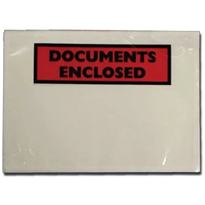 Image of GoSecure Document Envelopes Documents Enclosed Self Adhesive A5 (Pack of 1000) 4302003