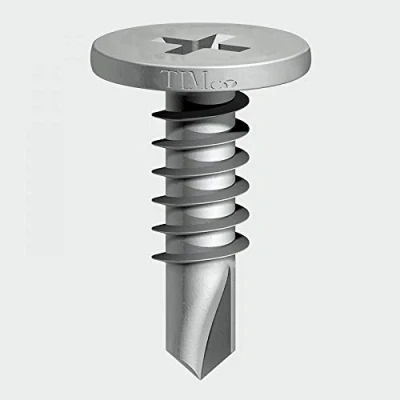 Image of TIMco FP19 PH2 Philips Pancake Head Self Drilling Screw 5.5 x 19 Silver Ruspert (Box of 500)