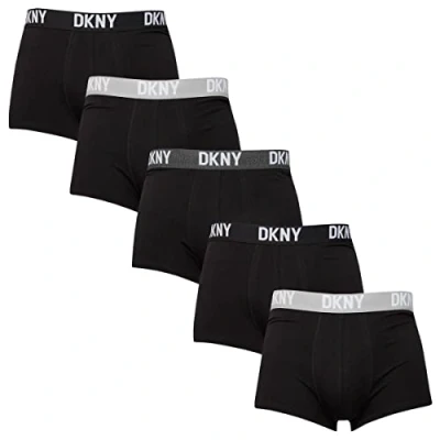 Image of DKNY Mens Trunks PORTLAND 5pk Black