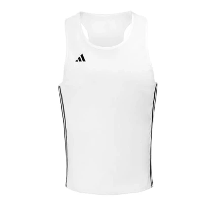 Image of Adidas Base Punch Boxing Vest Perfect for Boxing, Fitness and Related Workouts Sleeveless; Scoop Neck Made with Lightweight, Stretchable Material