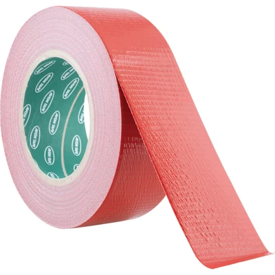 Image of Avon Red Polyethylene Cloth Tape 50mm x 50m