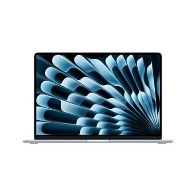 Image of Apple 2025 MacBook Air 15 inch Laptop with M4 chip: Built for Intelligence, 15.3 Liquid Retina Display, 16GB Unified Memory, 512GB SSD Storage, 12MP Center Stage Camera, Touch ID; Sky Blue