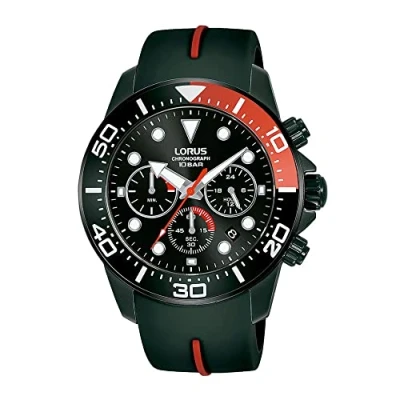 Image of Lorus Women Analogue Quartz Watch with Silicone Strap RT347JX9