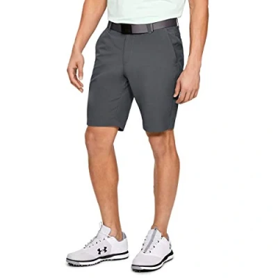 Image of Under Armour Mens EU Performance Taper Shorts Pitch Grey 32&quot; Waist