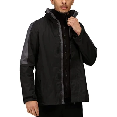 Image of Regatta Professional Men&#039;s Defender III Waterproof 3 In 1 Jacket