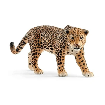 Image of Schleich Wild Life 14769 Realistic Prowling Jaguar Figurine Detailed Jungle Toy Cat Action Figure, Education and Fun for Boys Girls Animal Toys Gift Kids Ages 3+