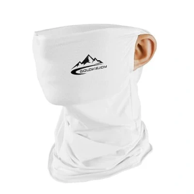 Image of LANKOU NEW Bandana Face Mask Neck Warmer Scarf Tube Gaiter Snood Balaclava Comfortable (White)