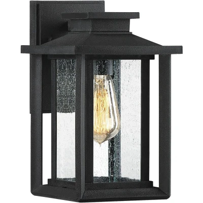Image of Quoizel Wakefield Outdoor Wall Lantern Earth Black, IP44