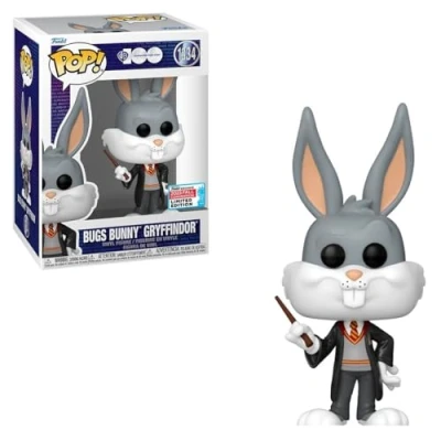 Image of Funko Bugs Bunny Griffindor #1334 Pop! Looney Toons NYCC 2023 Stickered Convention Exclusive