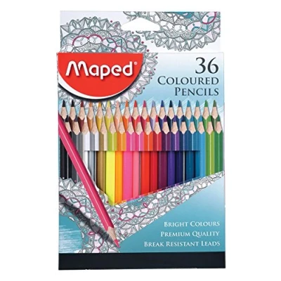 Image of Maped Adult Colouring Pencils (Pack of 36)