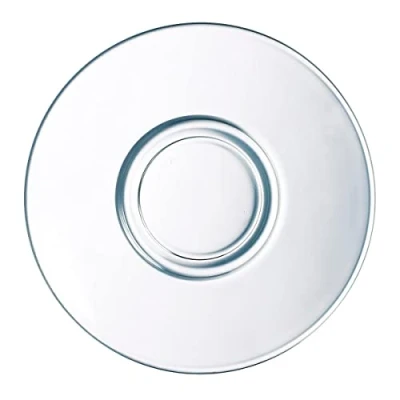 Image of Arcoroc L3697 Coffee Saucer, Tempered Glass, Transparent