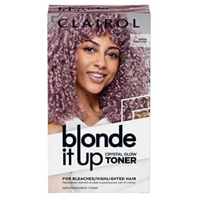 Image of Clairol Blonde It Up Crystal Glow Toner Kit Sheer Amethyst