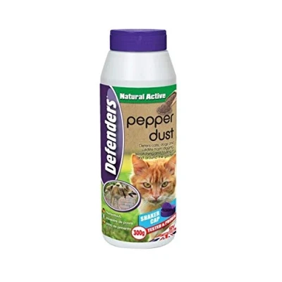 Image of Cats Dogs Digging Fouling Repellent Pepper Dust 300g Defenders Deters Wildlife