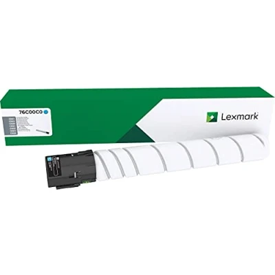 Image of Lexmark 76C00C0 Cyan Toner Cartridge for CS92x, CX92x