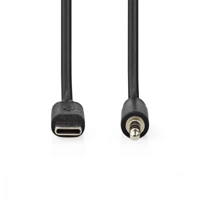Image of USB C Type to 3.5mm Male Audio Aux Jack Cable Adapter