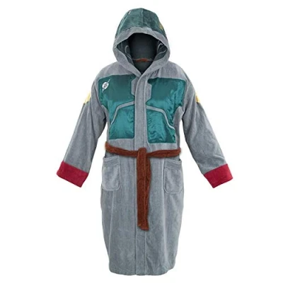Image of Star Wars Boba Fett Adult Bathrobe