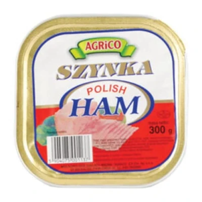 Image of Agrico Polish Ham Minced (Szynka Exportowa) 300gr x 10 Pack