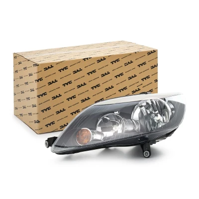 Image of 5M1941005B, 5M1941005C, 5M1941005D Headlights TYC 20 0846 05 2 Left H7/H7 for right hand traffic with electric motor VOLKSWAGEN: Golf Plus / Crossgolf