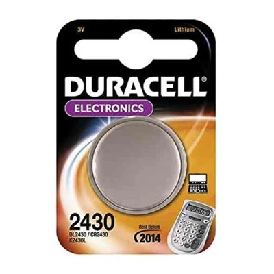 Image of DURACELL Lot de 2 Piles bouton lithium&quot;Electronics&quot; CR 2430 3 volt