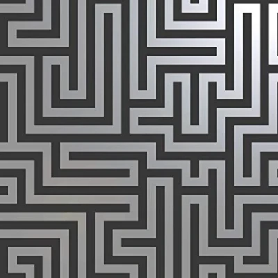 Image of Holden Decor 12912 Glistening Maze Black Wallpaper