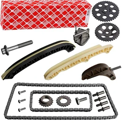 Image of 03D109209E, 03D109209ES5, 03D109229, 03D109229S5, 03D109469E Timing chain Kit FEBI BILSTEIN 107691 Simplex, Closed VOLKSWAGEN: Polo IV Hatchback