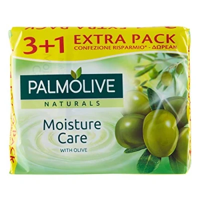 Image of Palmolive Naturals Soap, Enriched with Olive Extract 360 g, 4 Pieces