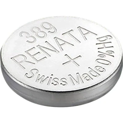Image of Renata SR54 Compatible courant fort button cell 389 silveroxid 80 mAh 1.55V 1 pc(s)